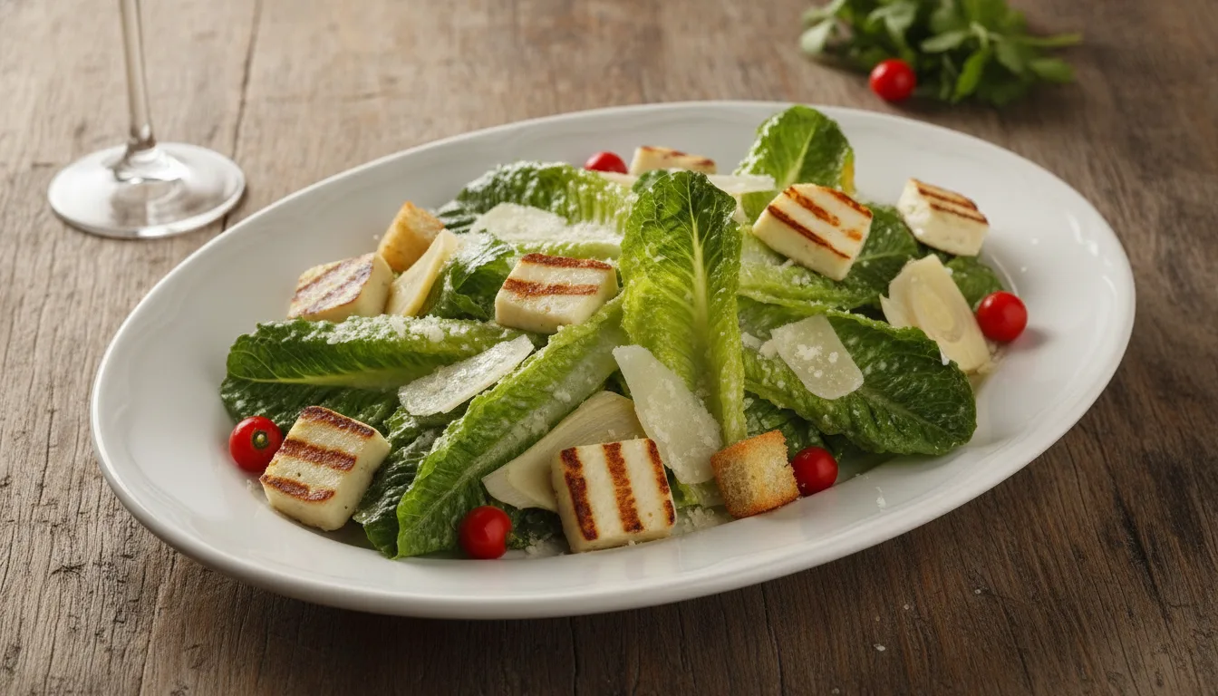 Salada Caesar Brasileira: Clássico Internacional com Toques Tropicais